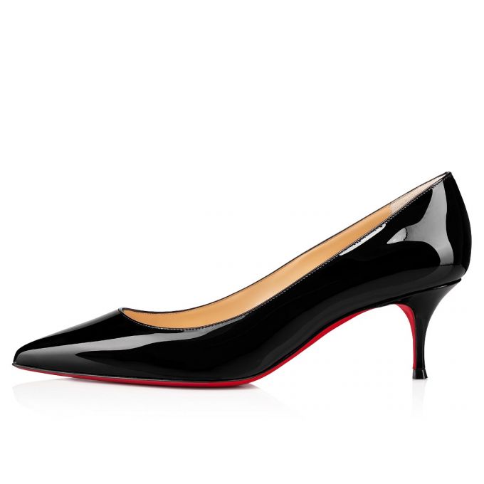 Christian Louboutin Kate 55 Lack 55 Lack Pumps Pumps Damen Schwarz | AT-54599