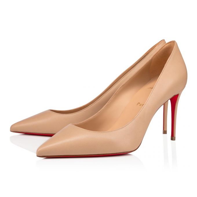 Christian Louboutin Kate 85 1/Lin 1 Nappa Pumps Pumps Damen Beige | AT-91194