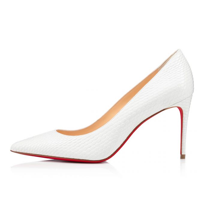 Christian Louboutin Kate 85 Calf Pumps Pumps Damen Weiß | AT-50354