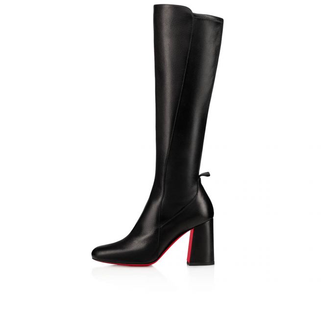 Christian Louboutin Kronobotte 085 85 Calf Boots Stiefel Damen Schwarz | AT-04390