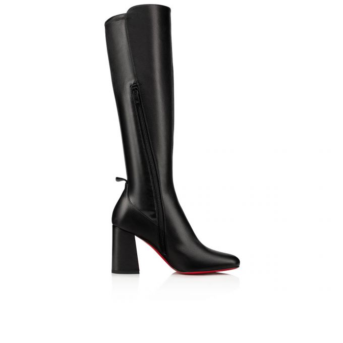 Christian Louboutin Kronobotte 085 85 Calf Boots Stiefel Damen Schwarz | AT-04390