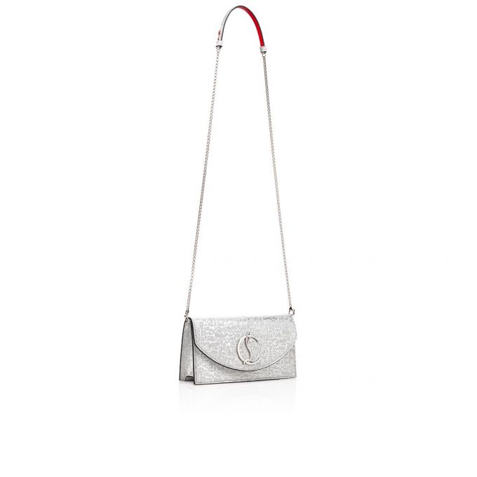 Christian Louboutin Loubi54 Creative Leder Cross Body Bags Cross Body Bags Damen Silber | AT-14416