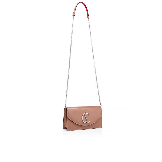 Christian Louboutin Loubi54 Klassische Leder Mini Bags Belt Bags & Mini Bags Damen Beige Silber | AT-00530