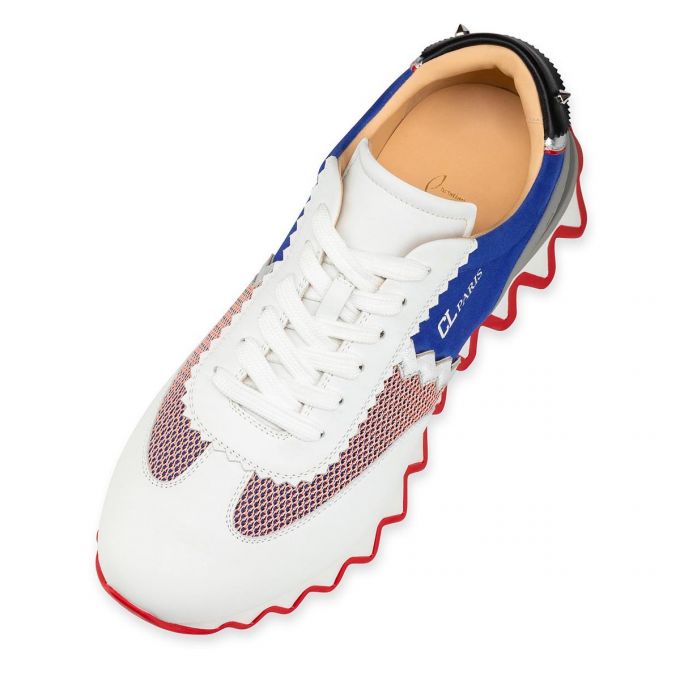 Christian Louboutin Loubishark Calf Sneakers Sneakers Herren Mehrfarbig | AT-16687