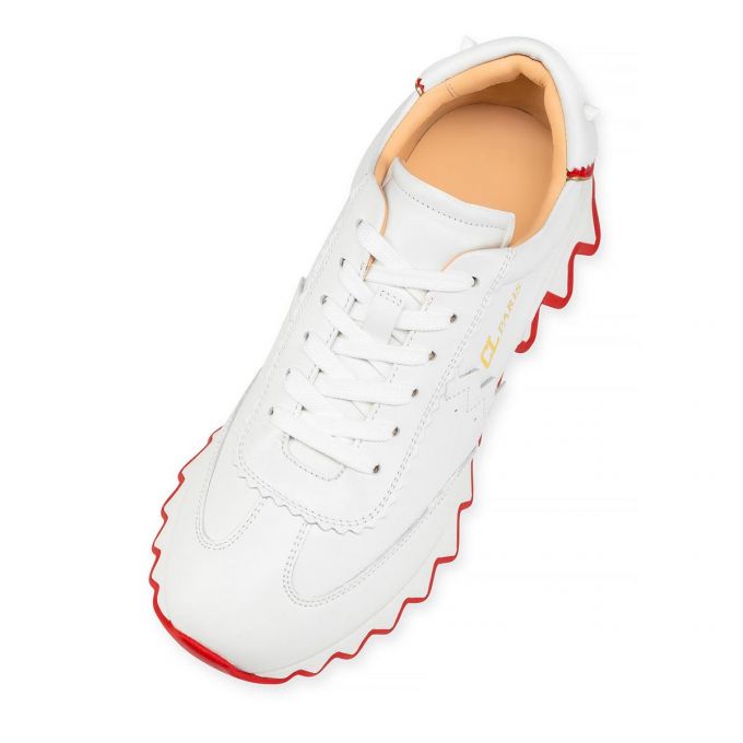 Christian Louboutin Loubishark Calf Sneakers Sneakers Damen Weiß | AT-49513