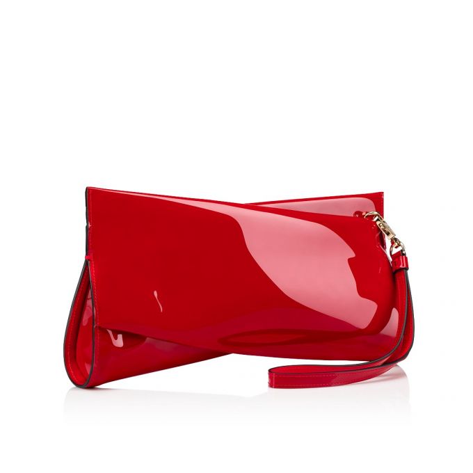 Christian Louboutin Loubitwist Clutch Klassische Leder Evening Bags Evening Bags Damen Rot | AT-02906