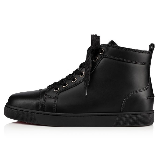 Christian Louboutin Louis 000 Calf Sneakers Sneakers Damen Schwarz | AT-04043