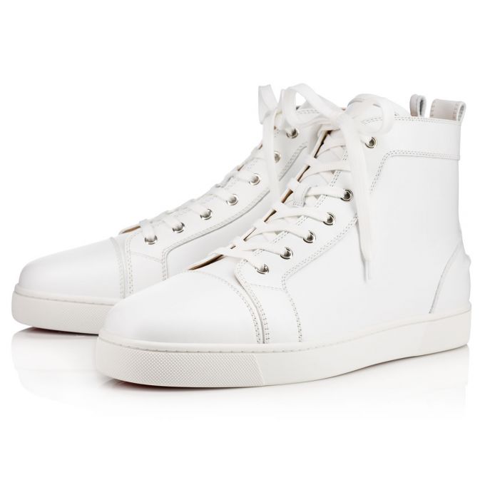 Christian Louboutin Louis 000 Calf Sneakers Sneakers Herren Weiß | AT-94973