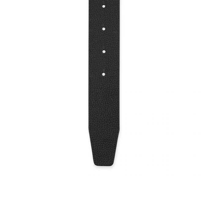 Christian Louboutin Louis Belt Mat Klassische Leder Belts Gürtel Herren Schwarz | AT-73770