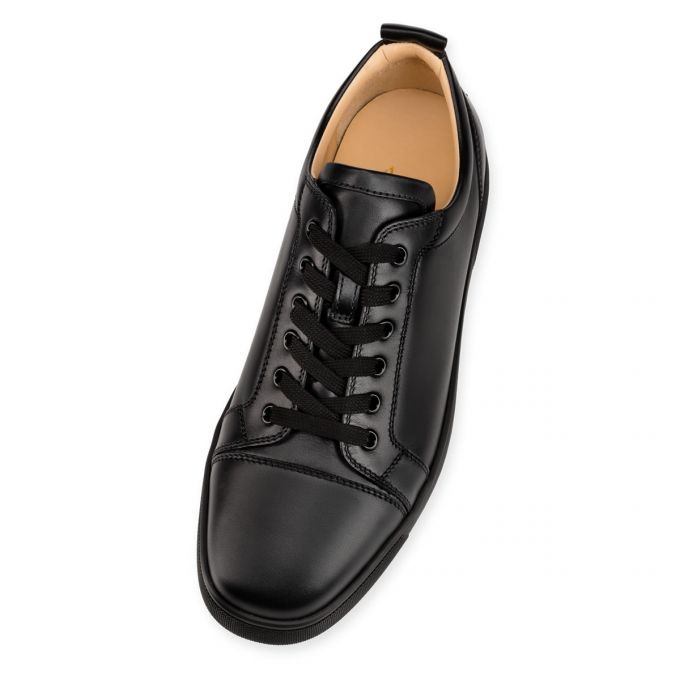 Christian Louboutin Louis Junior 000 Calf Sneakers Sneakers Herren Schwarz | AT-67312