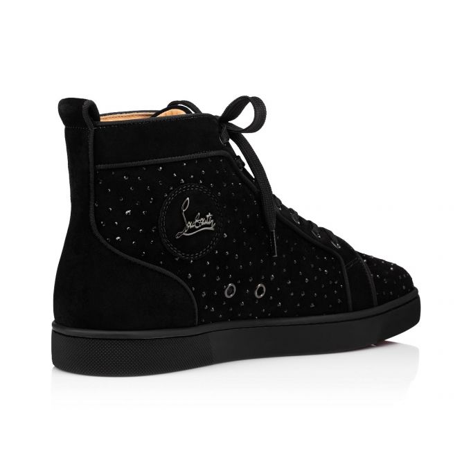 Christian Louboutin Louis Orlato Creative Leder Sneakers Sneakers Herren Schwarz | AT-62262