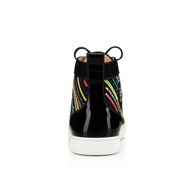 Christian Louboutin Louis Rays Sneakers Sneakers Herren Schwarz Mehrfarbig | AT-08668