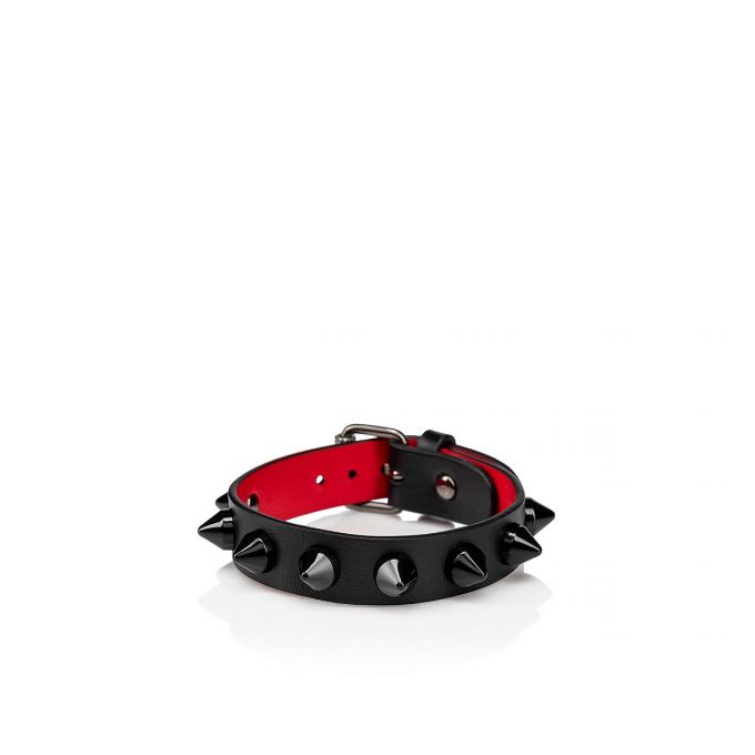 Christian Louboutin M Loubilink Bracelet Bracelets Bracelets Herren Rot Schwarz | AT-37244