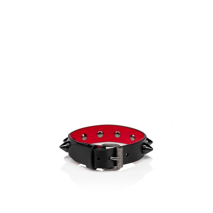 Christian Louboutin M Loubilink Bracelet Bracelets Bracelets Herren Rot Schwarz | AT-37244