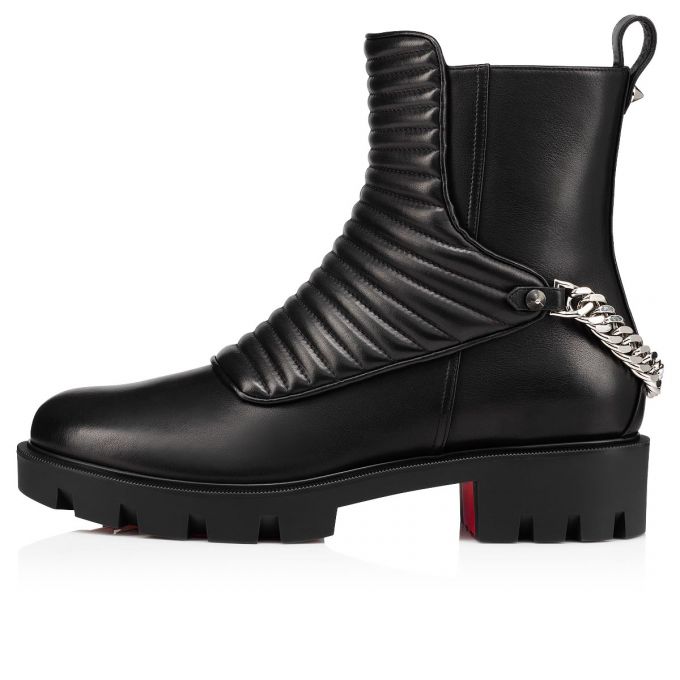 Christian Louboutin Maddic Max Calf Boots Stiefel Damen Schwarz | AT-68914