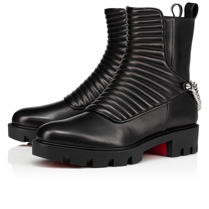 Christian Louboutin Maddic Max Calf Boots Stiefel Damen Schwarz | AT-68914