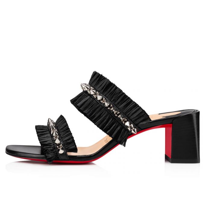 Christian Louboutin Marivodou 55 Sandals Sandalen Damen Schwarz | AT-14333