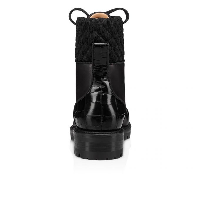 Christian Louboutin Mayr Boot Calf Boots Stiefel Damen Schwarz | AT-14688