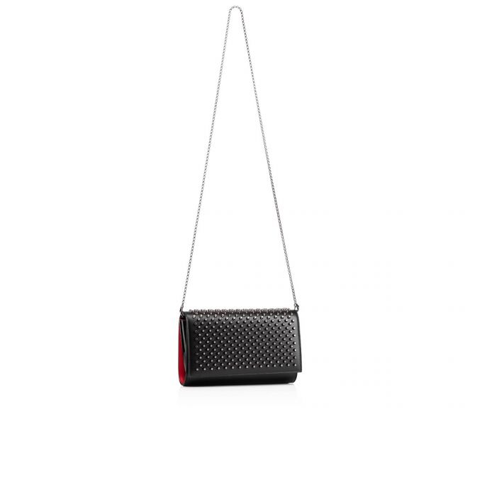 Christian Louboutin Paloma Clutch Klassische Leder Cross Body Bags Cross Body Bags Damen Schwarz | AT-07426