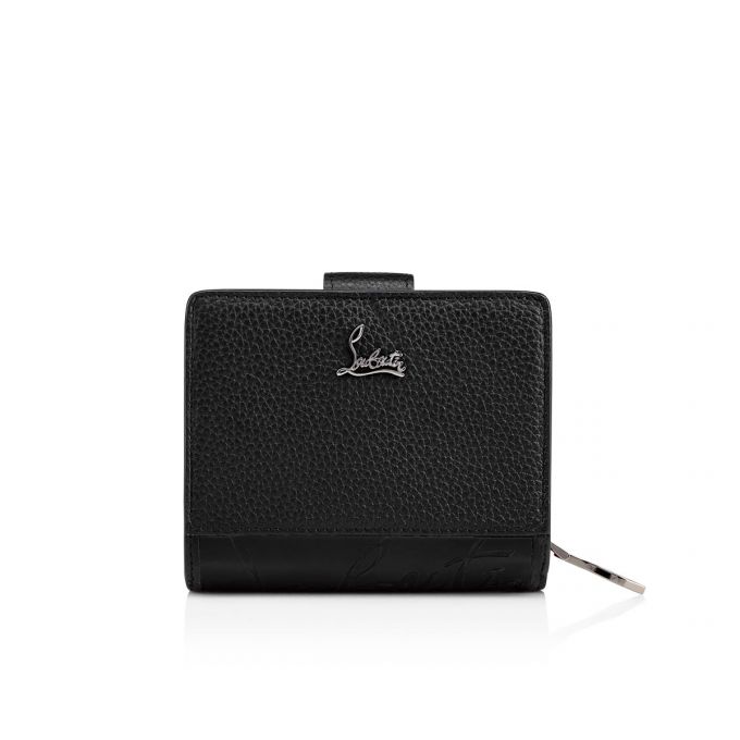 Christian Louboutin Paloma Mini Wll Klassische Leder Wallets Geldbörse Damen Schwarz | AT-91063