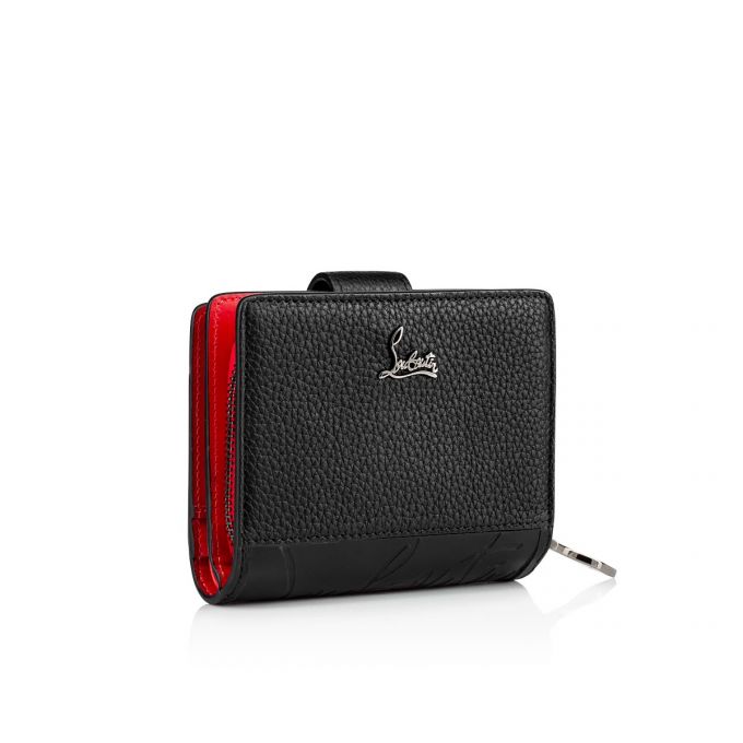 Christian Louboutin Paloma Mini Wll Klassische Leder Wallets Geldbörse Damen Schwarz | AT-91063