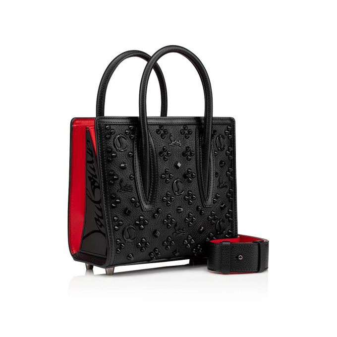 Christian Louboutin Paloma S Mini Calf Emp/Calf Klassische Leder Mini Bags Belt Bags & Mini Bags Damen Schwarz | AT-81371