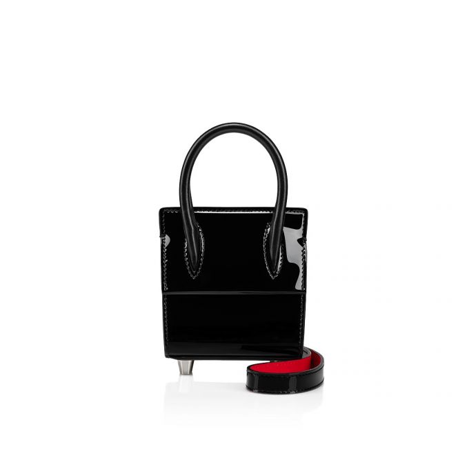 Christian Louboutin Paloma Top Handle Nano Klassische Leder Mini Bags Belt Bags & Mini Bags Damen Schwarz | AT-15107