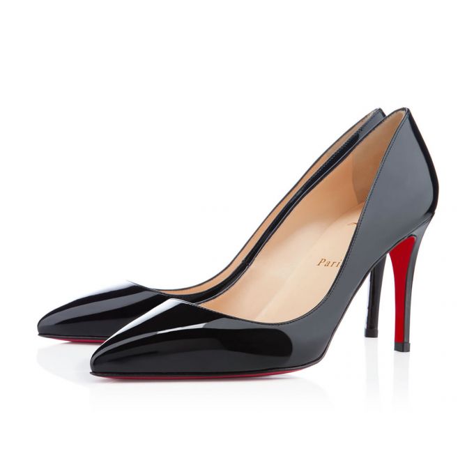 Christian Louboutin Pigalle 085 85 Lack Pumps Pumps Damen Schwarz | AT-47815