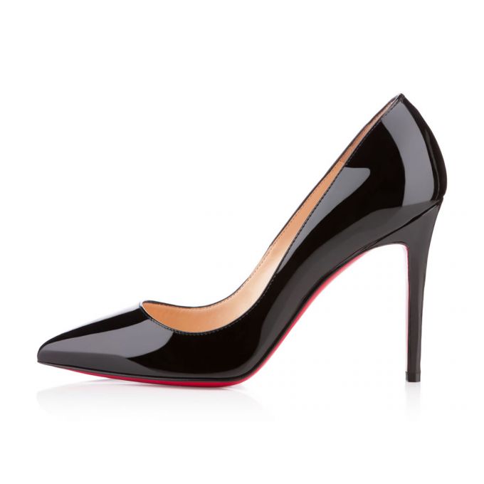 Christian Louboutin Pigalle 100 100 Lack Pumps Pumps Damen Schwarz | AT-85012