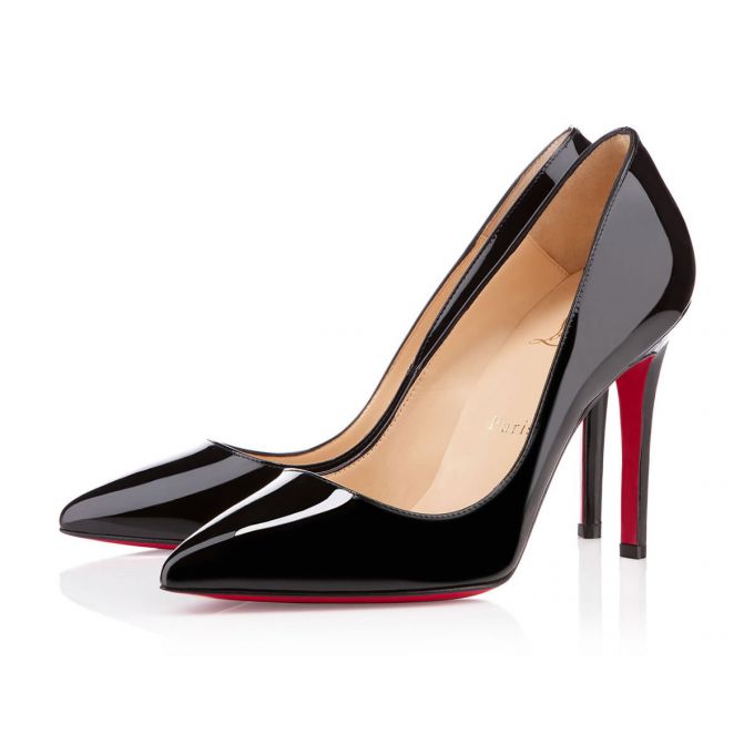 Christian Louboutin Pigalle 100 100 Lack Pumps Pumps Damen Schwarz | AT-85012