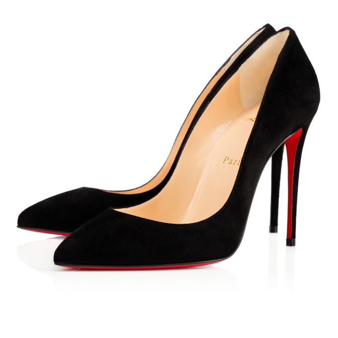 Christian Louboutin Pigalle Follies 100 100 Veau Velours Pumps Pumps Damen Schwarz | AT-43173