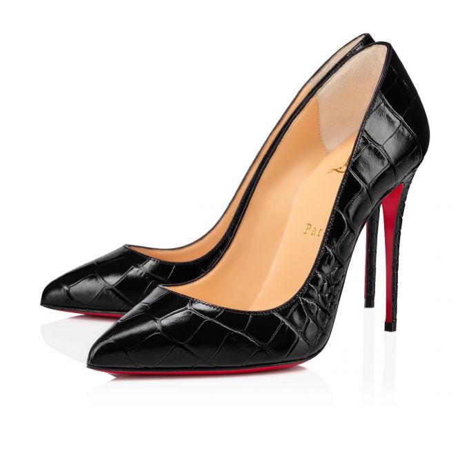 Christian Louboutin Pigalle Follies 100 Calf Pumps Pumps Damen Schwarz | AT-81027