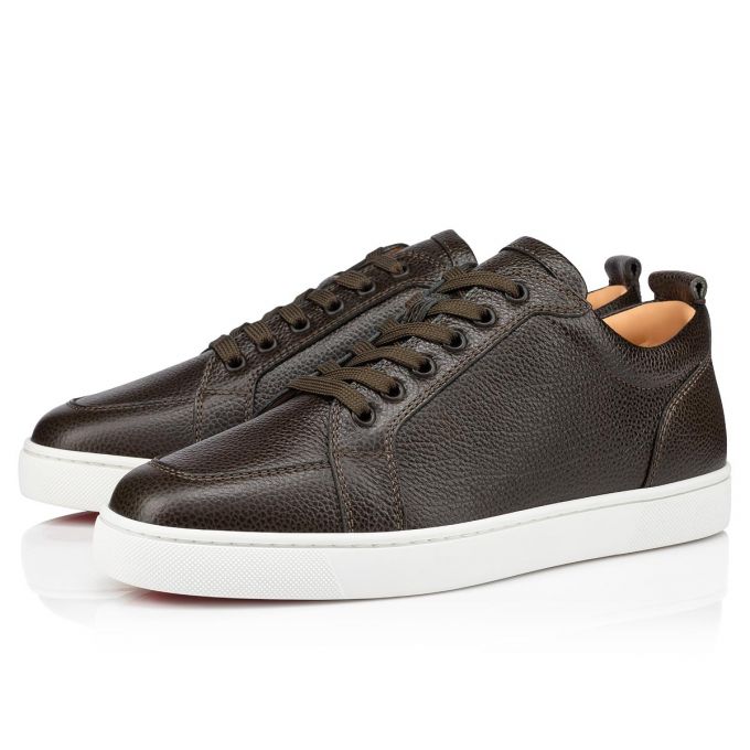 Christian Louboutin Rantulow 000 Alpino Calf Sneakers Sneakers Herren Schokolade | AT-04148