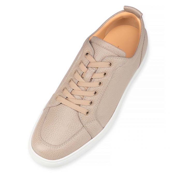 Christian Louboutin Rantulow 000 Calf Sneakers Sneakers Herren Beige | AT-81643