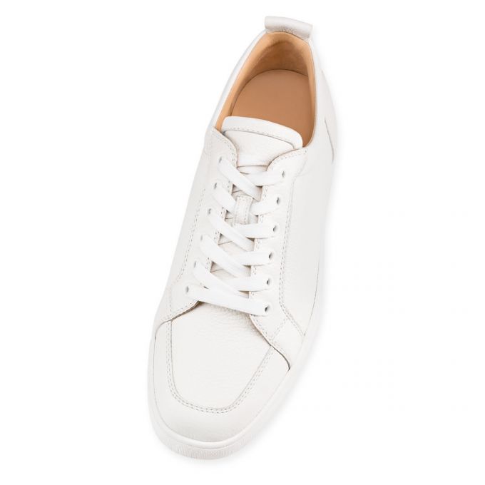 Christian Louboutin Rantulow 000 Latte Calf Sneakers Sneakers Herren Weiß | AT-89023