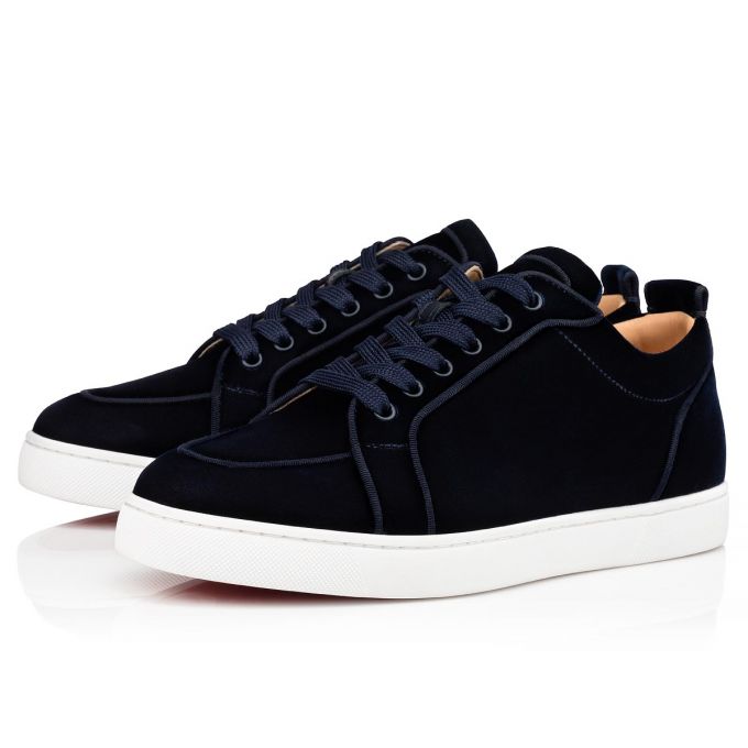 Christian Louboutin Rantulow Orlato Klassische Fabric Sneakers Sneakers Herren Navy | AT-00913