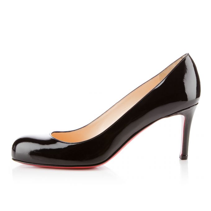 Christian Louboutin Simple Pump 070 70 Lack Pumps Pumps Damen Schwarz | AT-37812