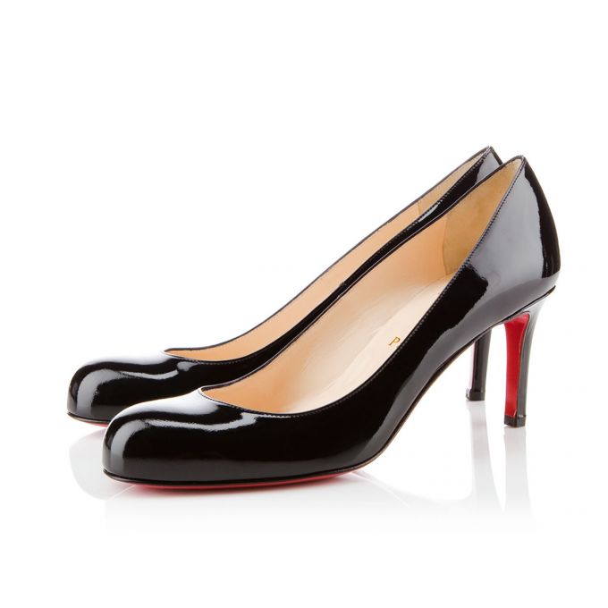 Christian Louboutin Simple Pump 070 70 Lack Pumps Pumps Damen Schwarz | AT-37812