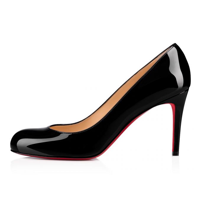 Christian Louboutin Simple Pump 085 85 Lack Pumps Pumps Damen Schwarz | AT-29386