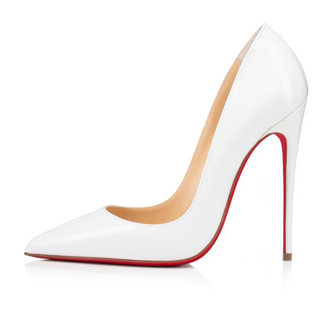 Christian Louboutin So Kate 120 120 Lack Pumps Pumps Damen Weiß | AT-24537