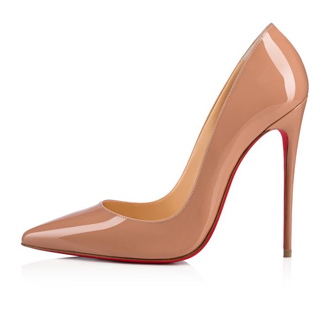 Christian Louboutin So Kate 120 120 Lack Pumps Pumps Damen Beige | AT-54415