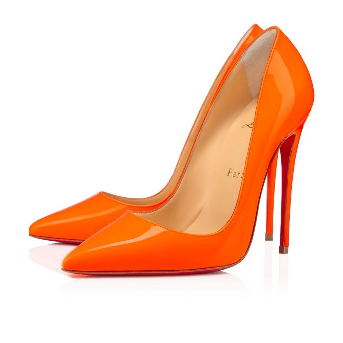 Christian Louboutin So Kate 120 Lack Pumps Pumps Damen Orange | AT-71472