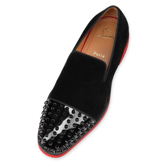 Christian Louboutin Spooky Rxl Calf Loafer Loafers Herren Schwarz | AT-48532