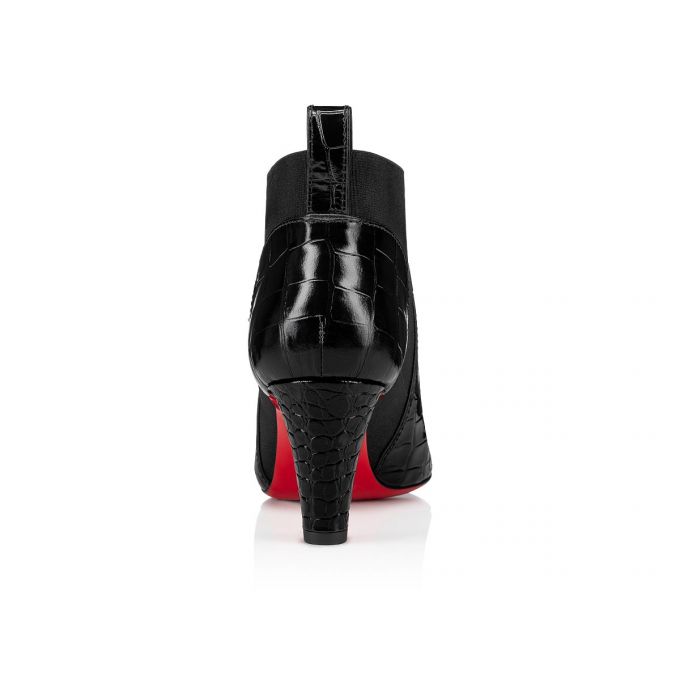 Christian Louboutin Tchakaboot 70 Calf Boots Stiefel Damen Schwarz | AT-40637