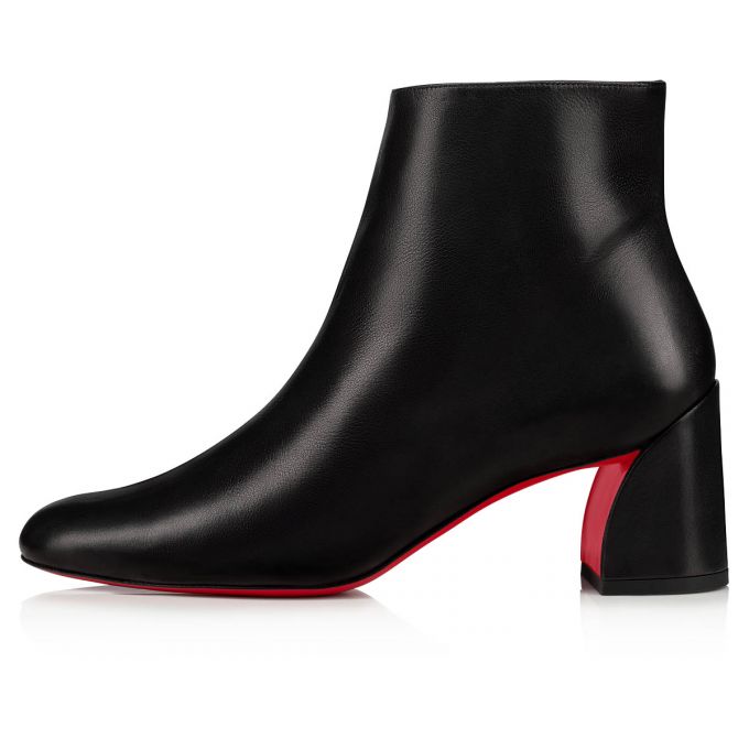 Christian Louboutin Turela 055 55 Calf Boots Stiefel Damen Schwarz | AT-30809