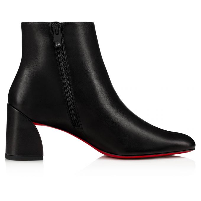 Christian Louboutin Turela 055 55 Calf Boots Stiefel Damen Schwarz | AT-30809