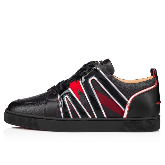 Christian Louboutin Vida Viva Calf Sneakers Sneakers Herren Schwarz | AT-31033