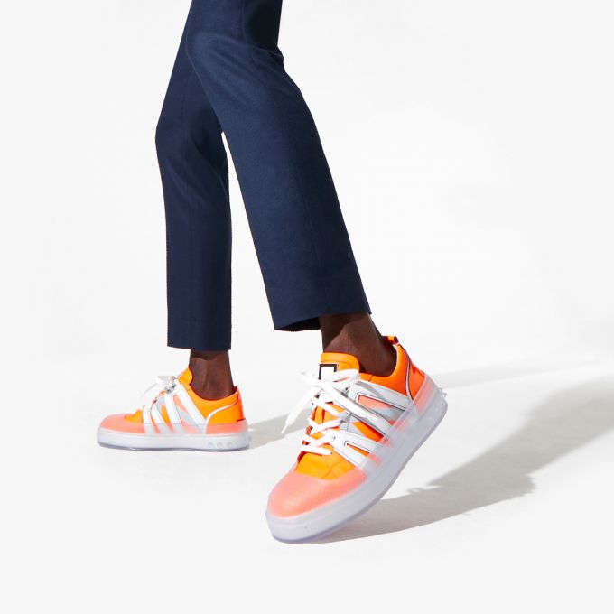 Christian Louboutin Vida Viva Calf Sneakers Sneakers Herren Orange | AT-84491