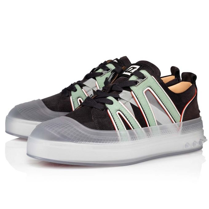 Christian Louboutin Vida Viva Wildleder Sneakers Sneakers Herren Grau | AT-05836