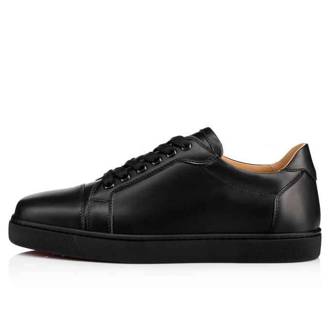 Christian Louboutin Vieira 000 Calf Sneakers Sneakers Damen Schwarz | AT-05638